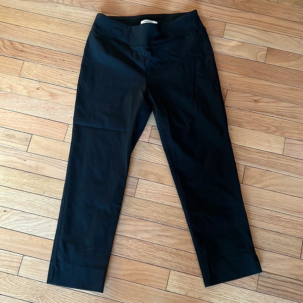 White House black market black dress Capri pants